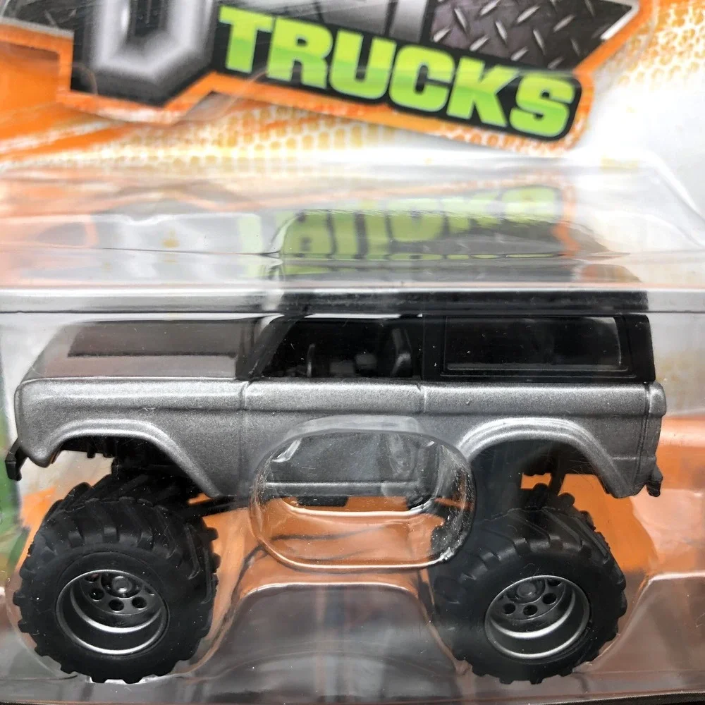 Jada Just Trucks '73 1973 Ford‎ Bronco Silver Diecast 1/64 Scale